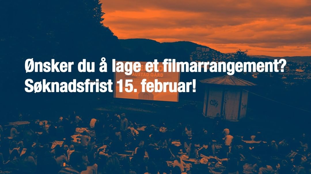 Husk å søke oss om tilskudd til filmkulturelle tiltak innen midnatt lørdag 15. februar 🤓 
Viken filmsenter har fra og med 2020 overtatt tilskuddsordningen «Filmkulturelle tiltak» fra Norsk filminstitutt (NFI). Søknader om lokale filmarrangement i Viken og Oslo skal derfor rettes til filmsenteret. 
Første søknadsfrist er allerede 15. februar, neste frist er 15. august 2020. 
Les mer om ordningen på nettsidene våre (link i bio).